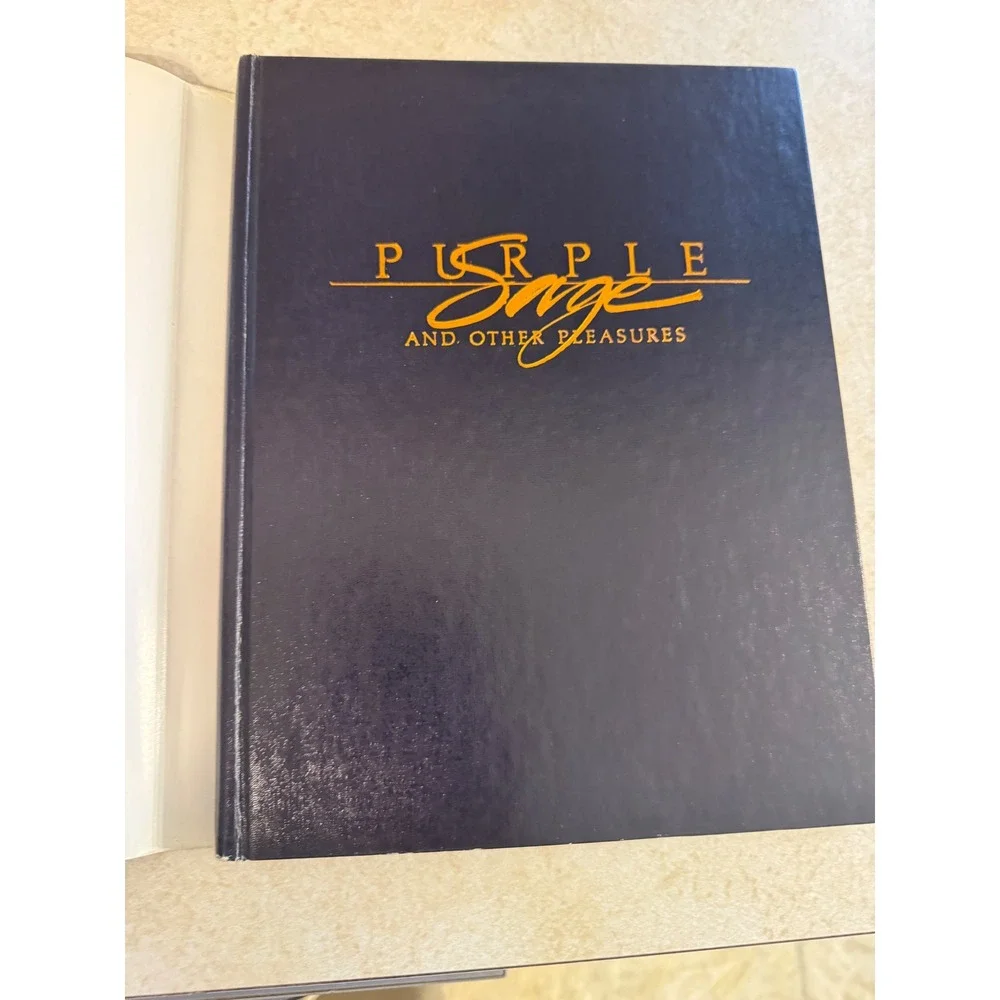 Purple Sage and Other Pleasures Junior League of Tucson Cookbook 1986 Hardcover